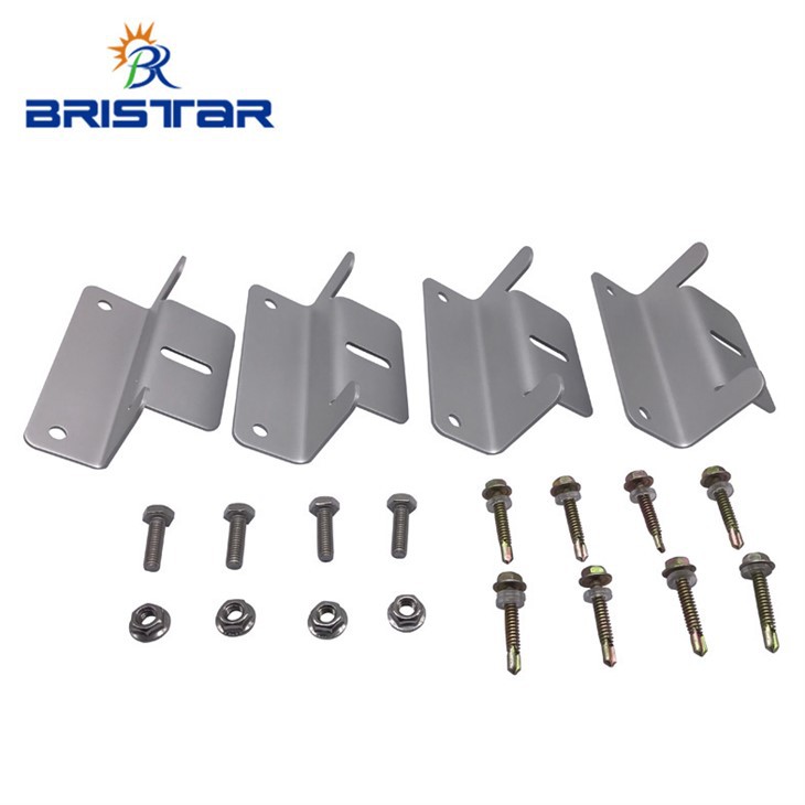 Aluminium Solar Panel Z-bracket Mounting Kit
